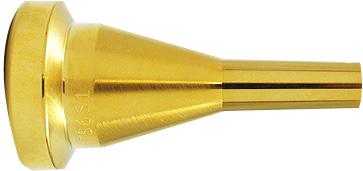 Small shank trombone mouthpiece