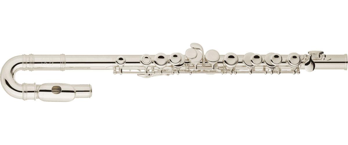 Curved student flute