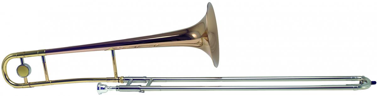 Bb trombone, small bore