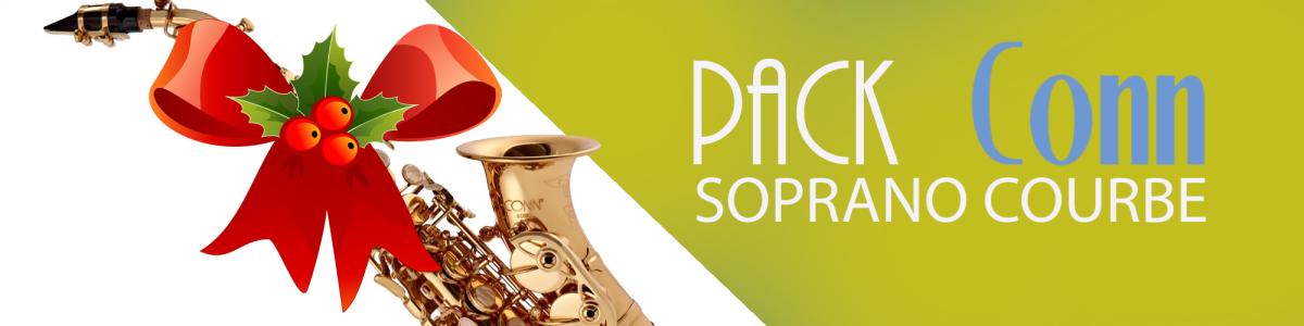 Conn curved soprano pack