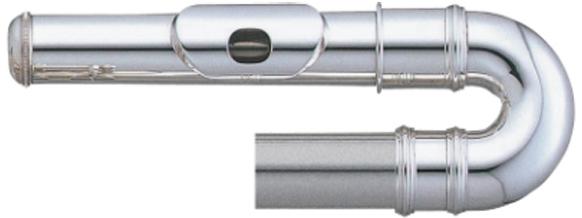 Alto flute curved headjoint