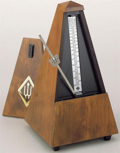Metronome wooden casing