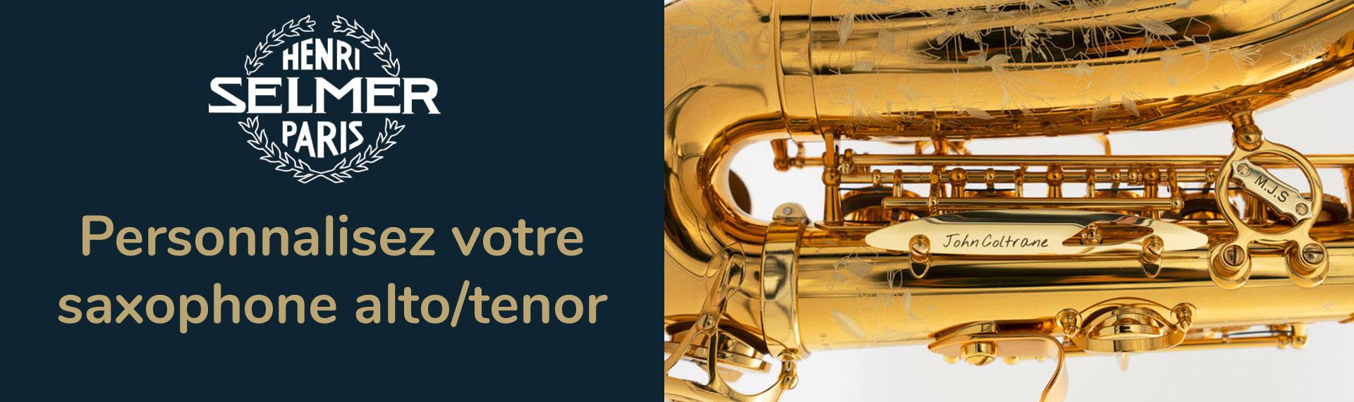 Personnalisez votre saxophone